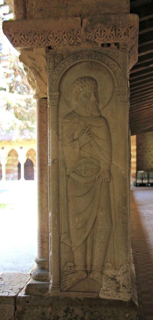 Pilar de San Bartolomé de Moissac